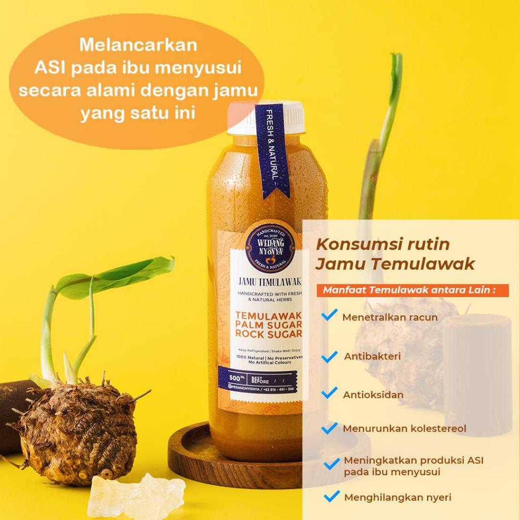 

JAMU TEMULAWAK - Wedang Nyonya 500ML/1000ML