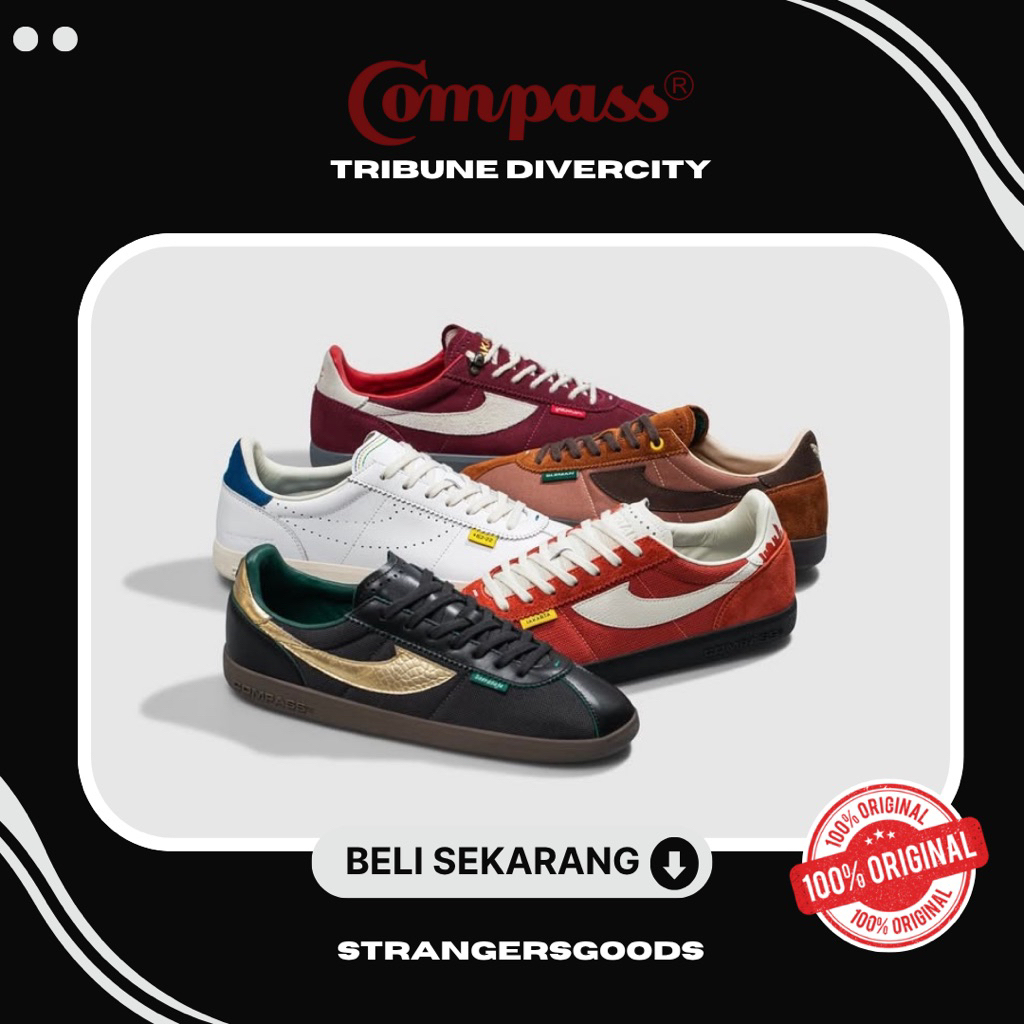 Sepatu Compass Tribune Divercity [100% Originals]