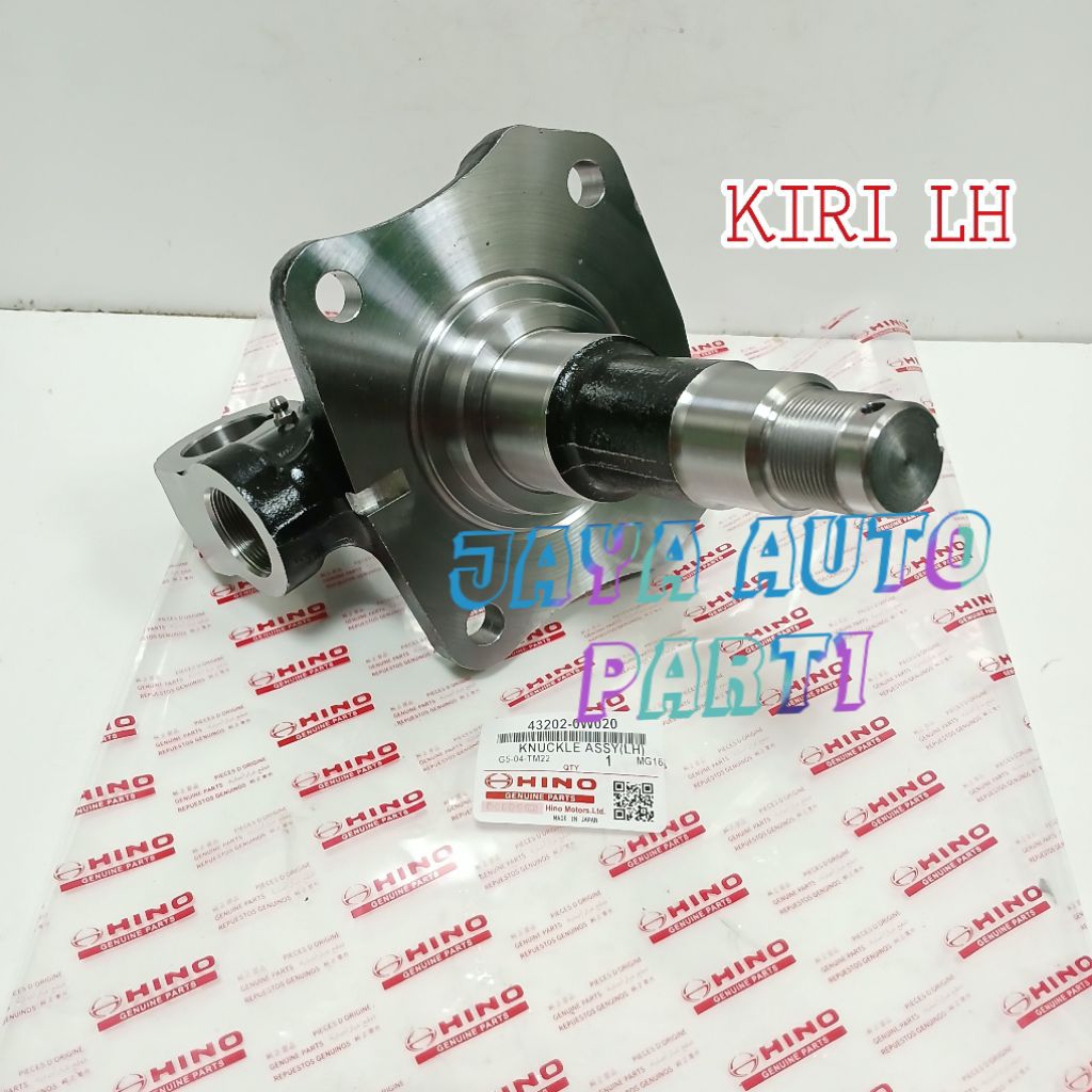 KNUCKLE KENAKEL LG KIRI HINO DUTRO HT125 HT130 43202-OWO20 ASLI BARU BERKUALITAS