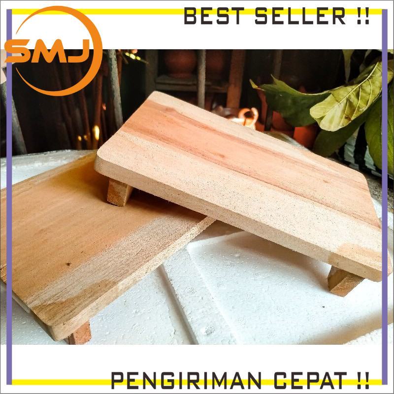 Telenan Talenan Potong Kayu Besar Papan Berkaki