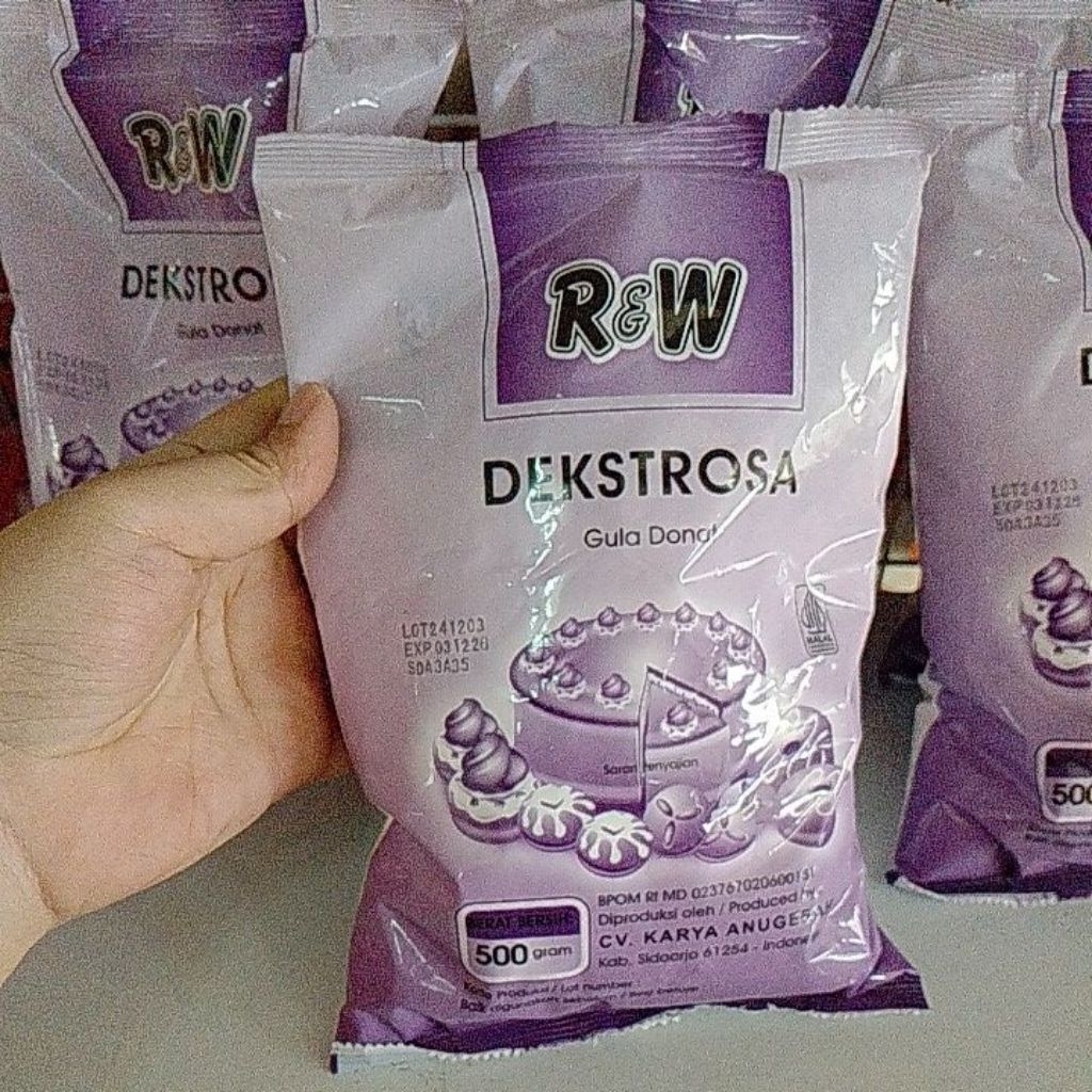 

R&W rajawali RW dekstrose dekstrose gula donat icing sugar gula salju dingin 500gr