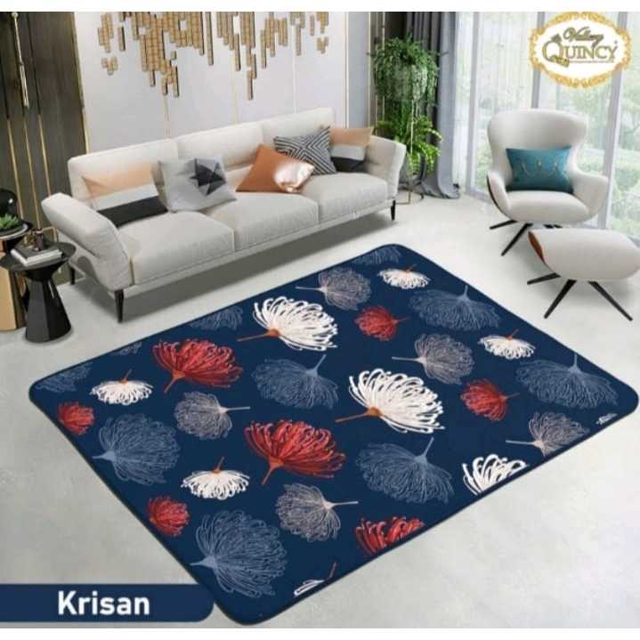 KARPET VALLERY QUINCY 150X190 CM KARPET MALAYSIA ANTI SLIP INTERNAL GROUP