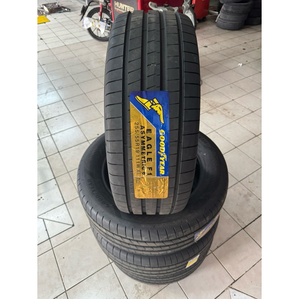 Ban mobil 255/55 r19 Goodyear Eagle F1 Asymmetric 6 ukuran 255 55 19 cocok untuk Mazda Cx5 Dodge jou