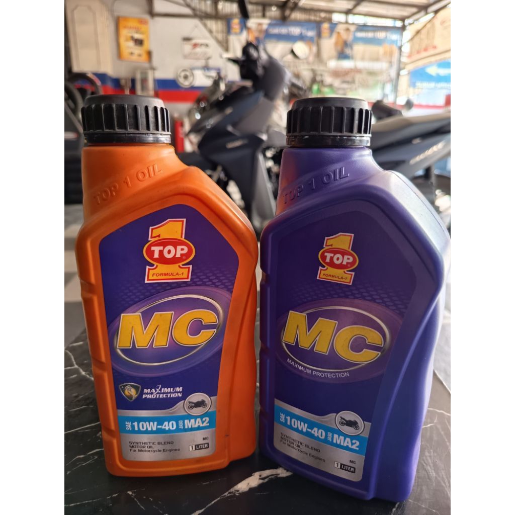 OLI MOTOR TOP1 MC SAE 10W-40 1 LITER