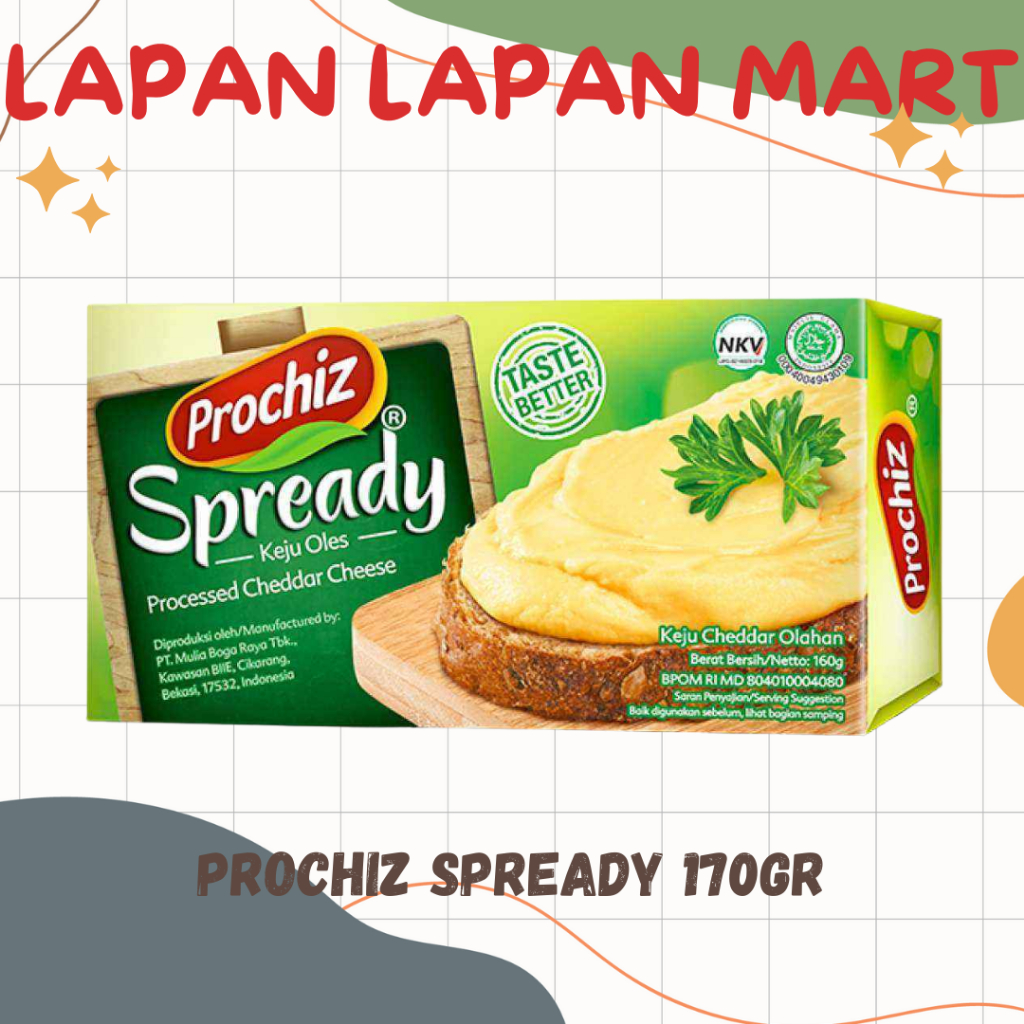 

ProChiz Spready 170gr (Keju Oles)