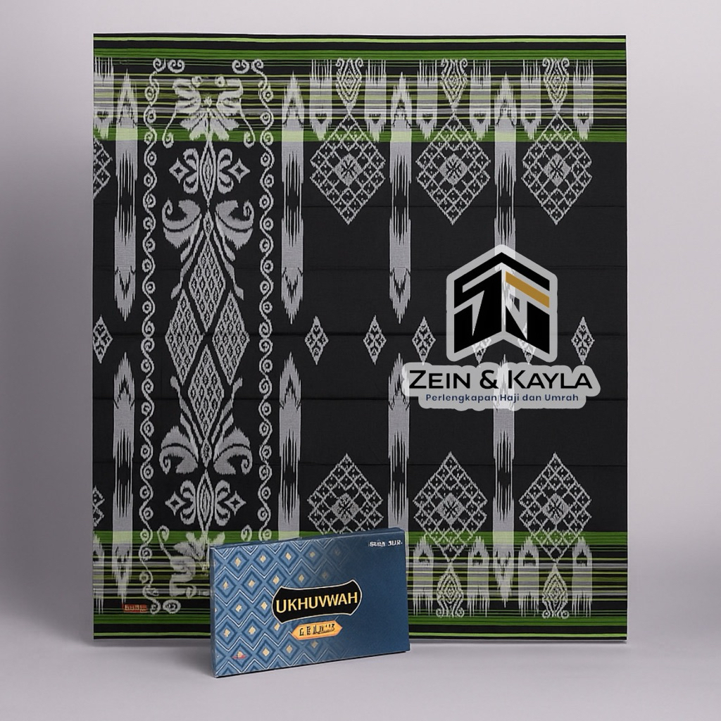 [BEST SELLER] Sarung Tenun Ukhuwah Kembang by Sapphire