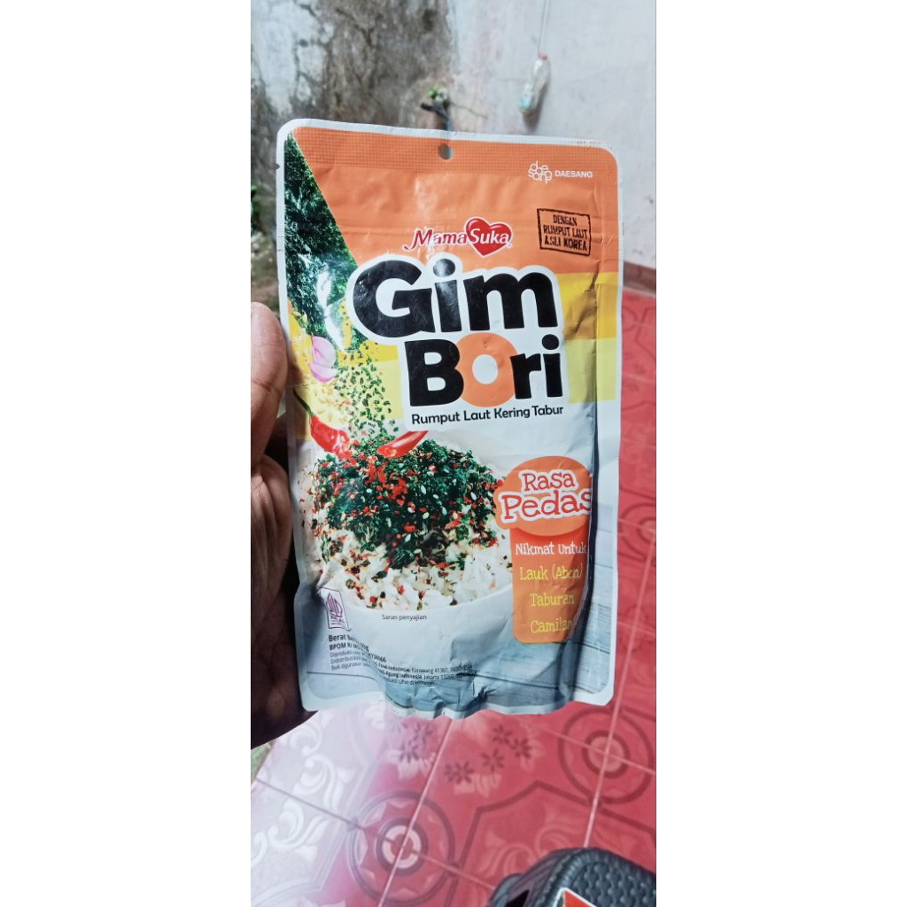 

GIMBORI rasa pedas berat 60gram