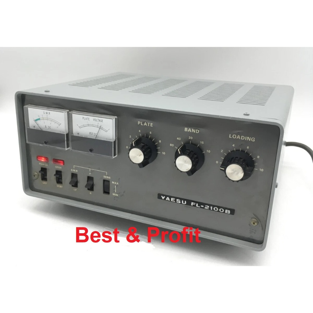 Yaesu FL-2100B HF linear amplifier, output 750 Watt
