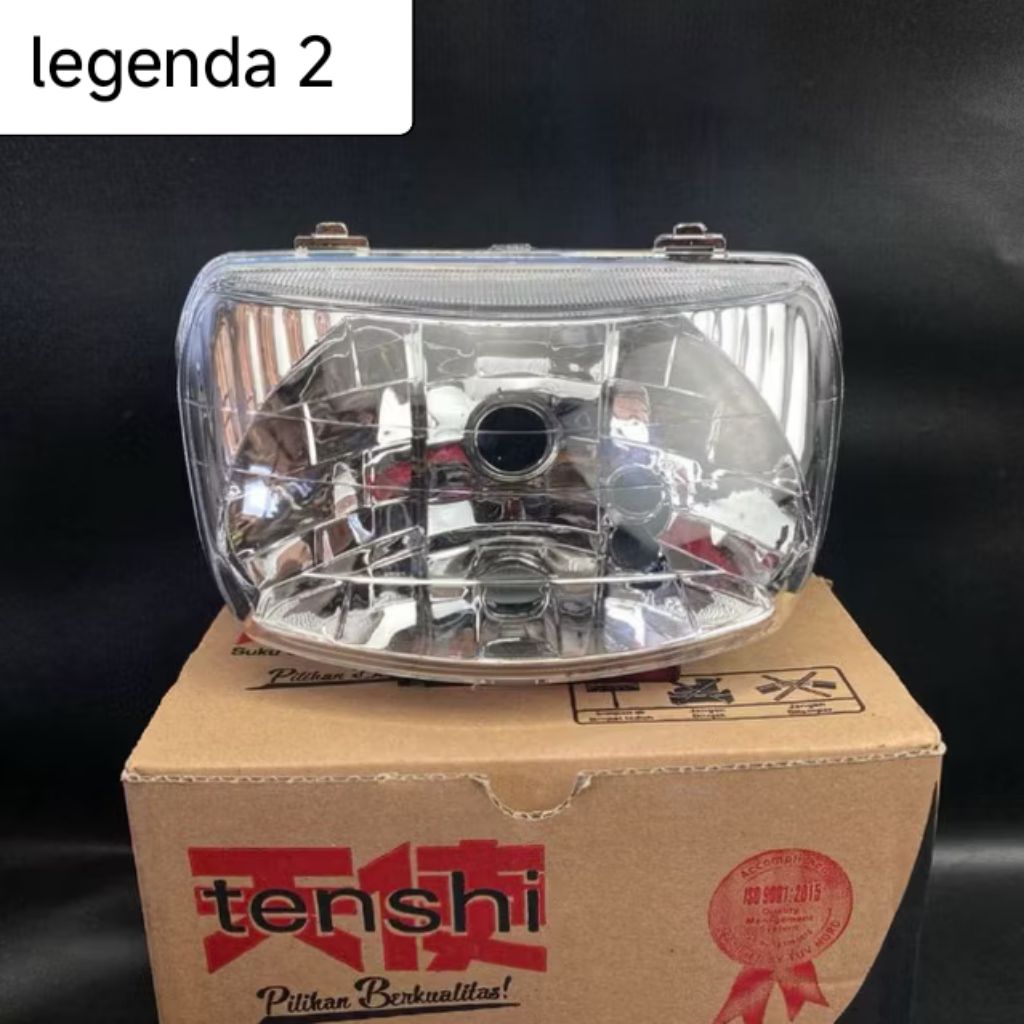 Reflektor lampu depan Legenda 2. mirip original