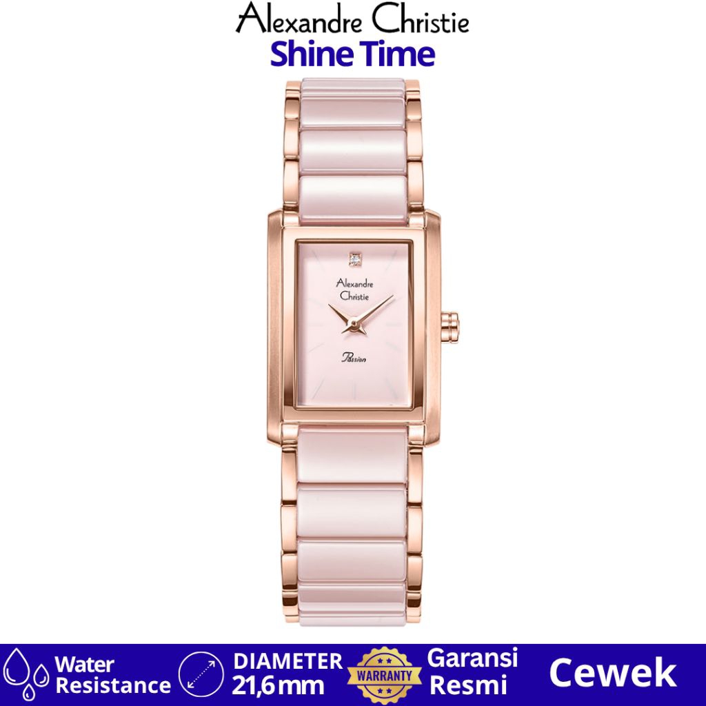 Jam Tangan Wanita Alexandre Christie AC 2B52 LHBRGPN