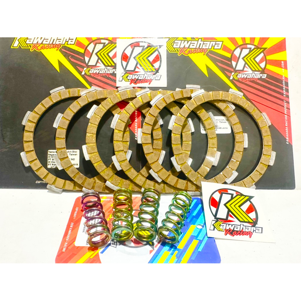 Kampas kopling tiger verza kawahara racing garansi 100% asli original kampas kopling plat kopling ka