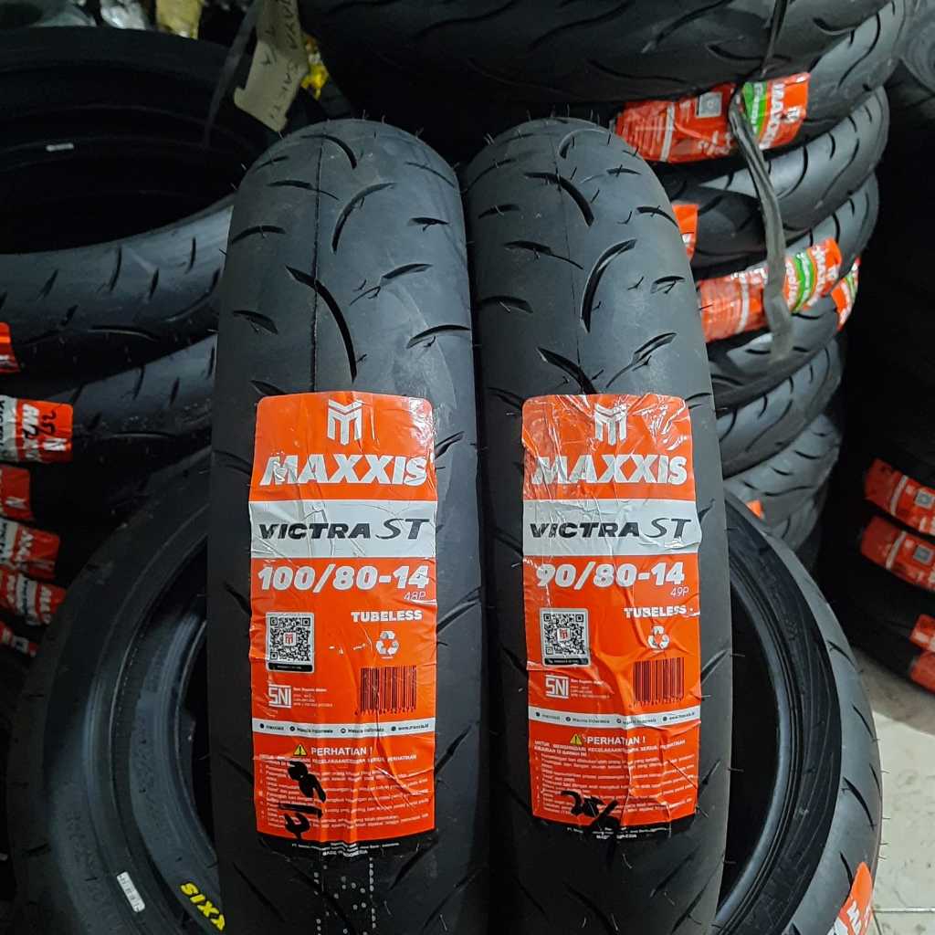 BAN MAXXIS VICTRA 90/80-14, 100/80-14 ORIGINAL 100% VARIO 150