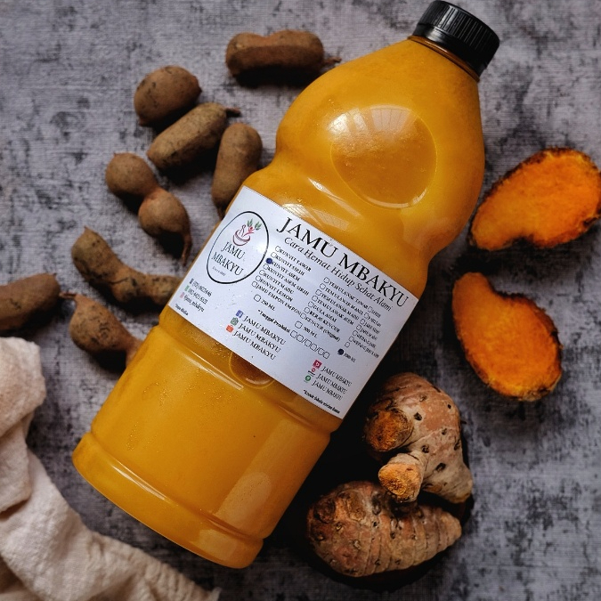 

Jamu Temulawak Asem Rempah Temulawak Dengan Asem Jawa by Jamu Mbakyu ID