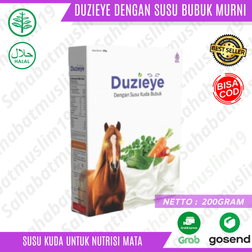 

Duzieye Susu Kuda Liar Susu Bubuk Nutrisi Mata 200gram