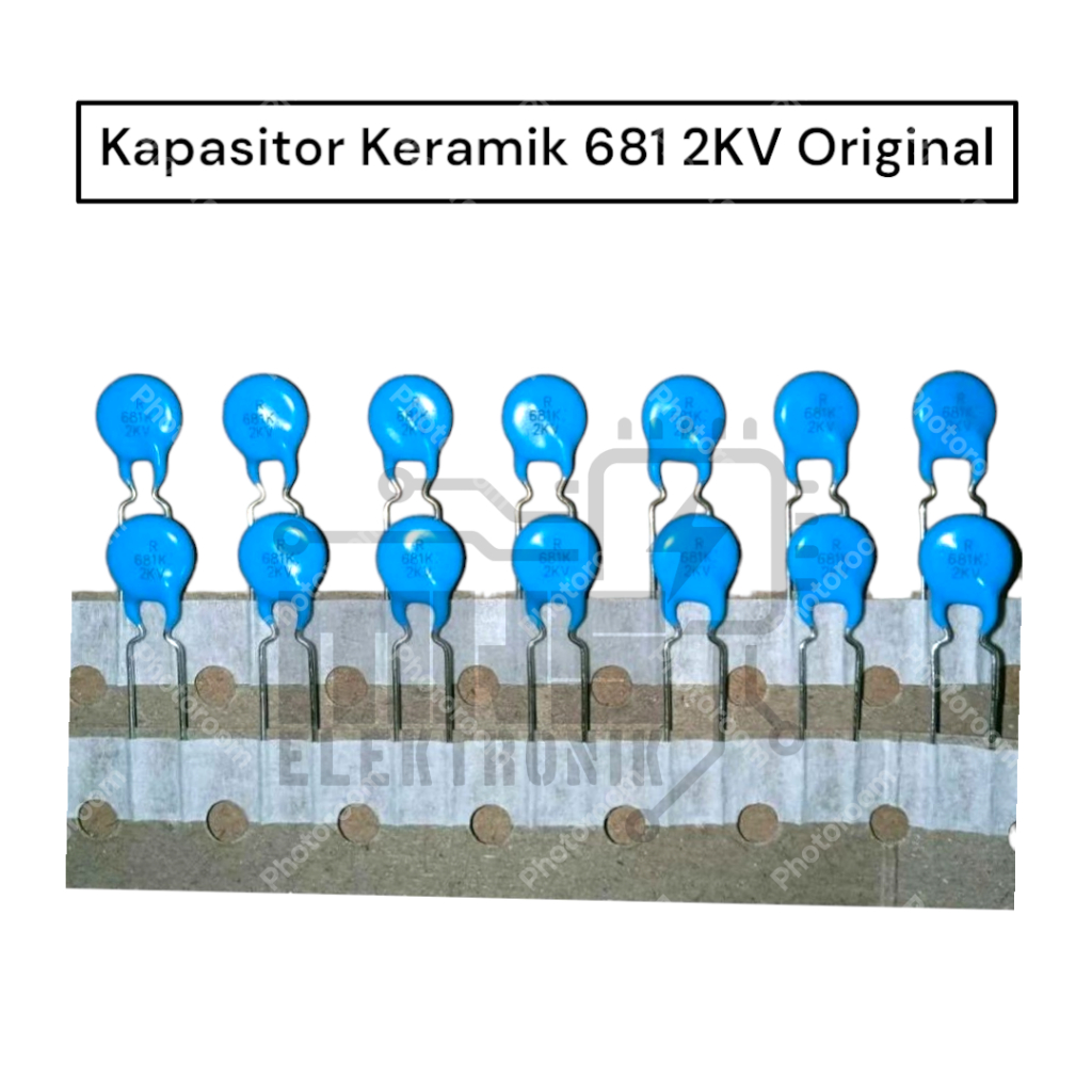 Kapasitor Keramik 681 2KV Original