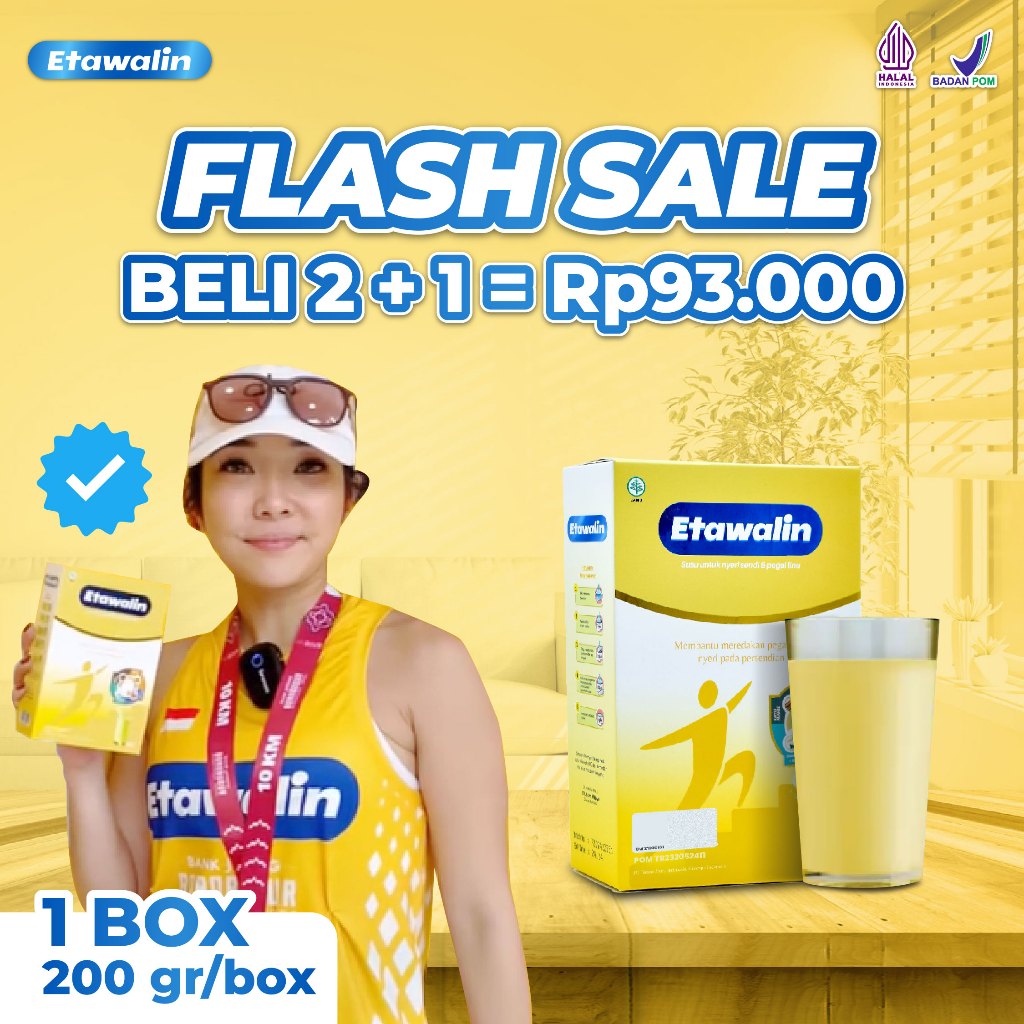 

Etawalin Susu Kambing Etawa Solusi Asam Urat dan Nyeri Sendi Official 1 Box