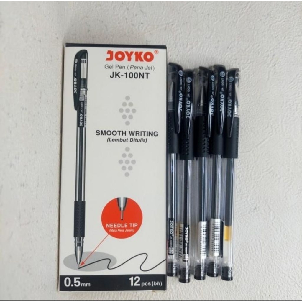 

(MINIMAL 12 LUSIN) PULPEN GEL JOYKO JK-100NT / PEN JOYKO JK -100NT