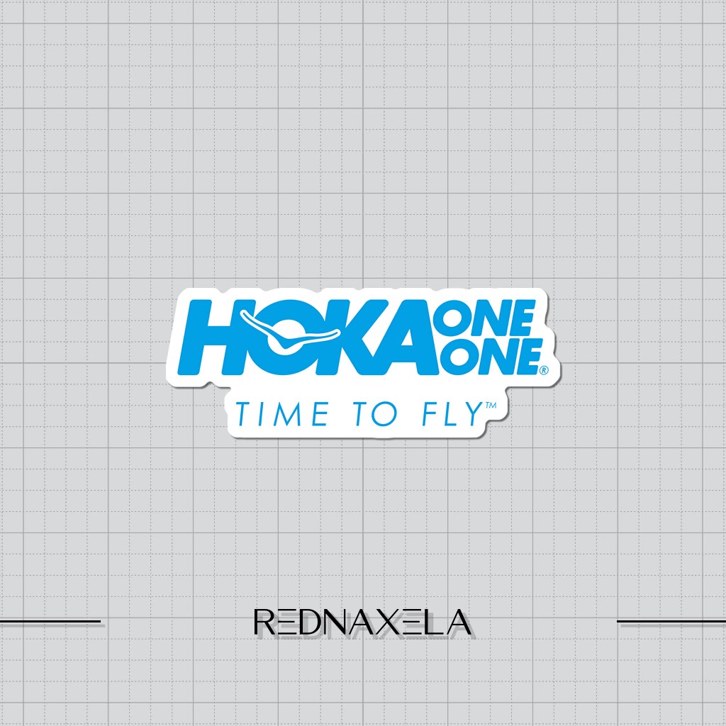 

Stiker Vinyl Hoka Logo Stiker Koper Outdoor Waterproof Sticker