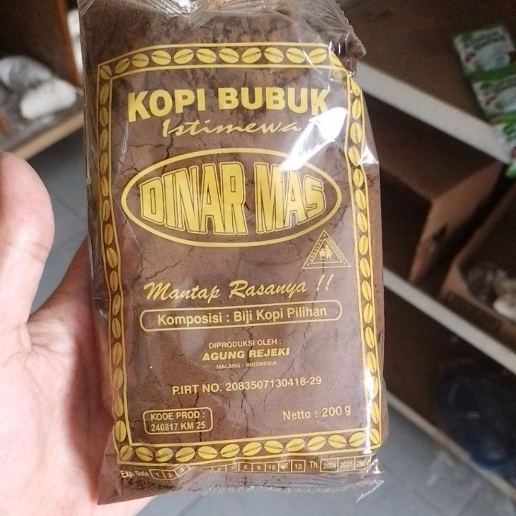 

Kopi Dinar Mas 200g – Aroma Asli, Rasa Sejati