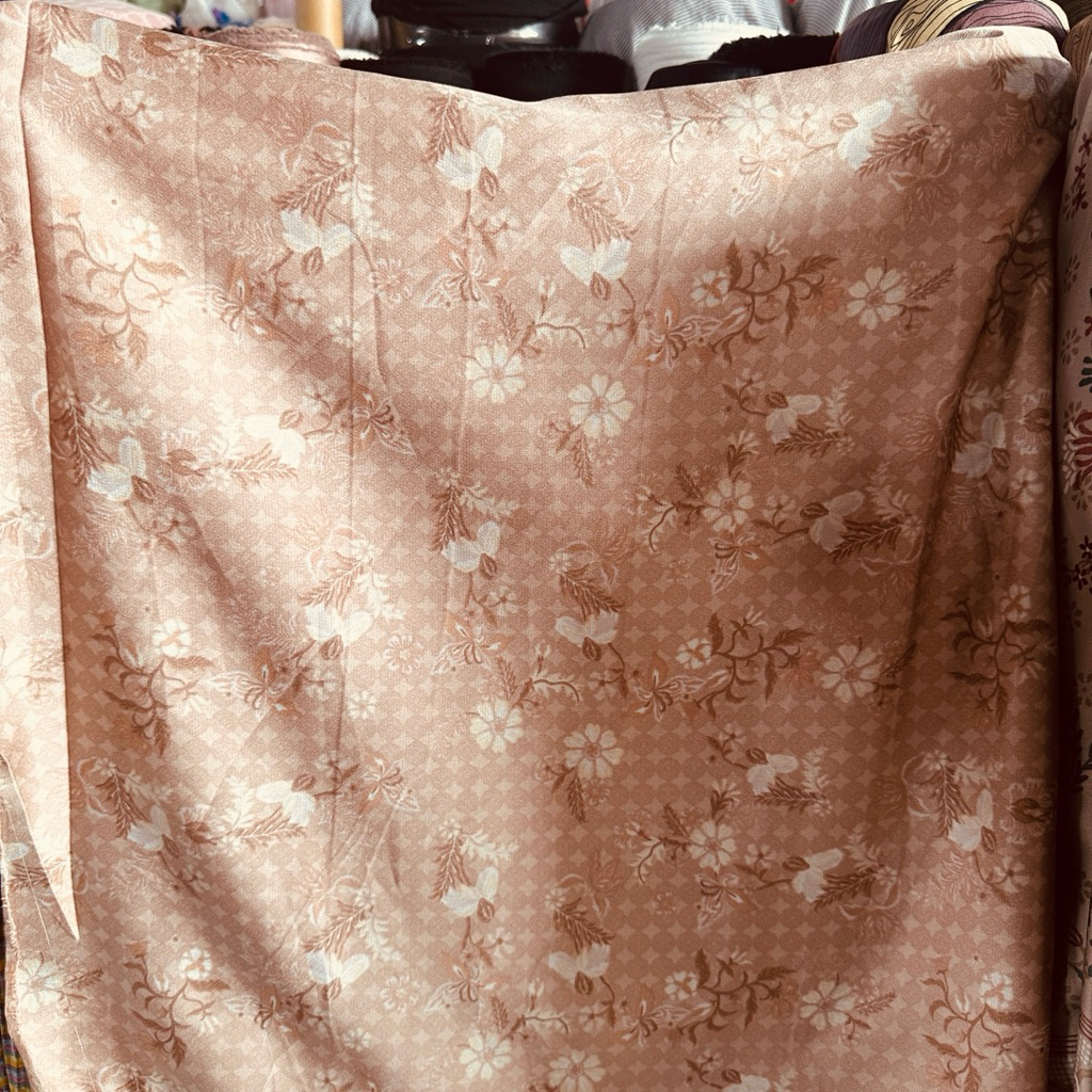 Kain Armany Silk Motif Premium - Kain Armany Motif Bunga - Kain Armany Silk - Kain Armany Meteran