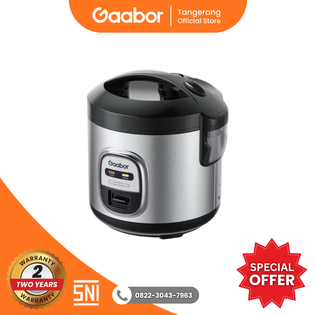 GAABOR MULTIFUNCTION RICE COOKER 1L