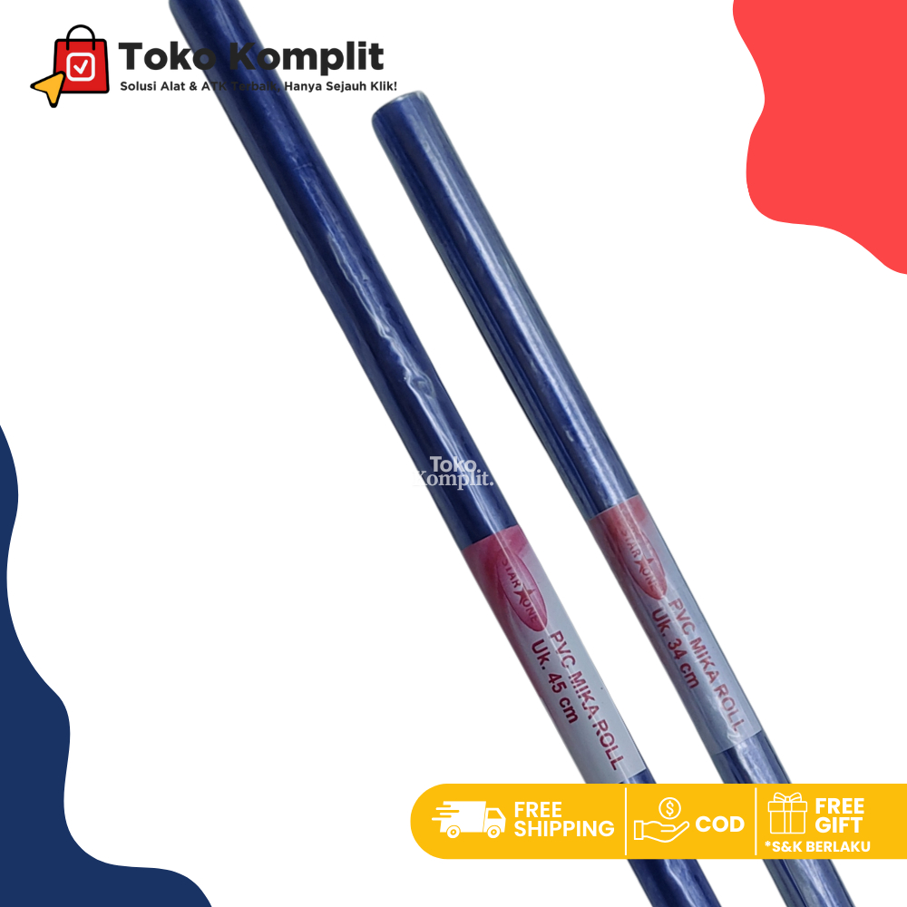 

Komplit - Sampul Plastik rol Starone ukuran 45 & 34 cm