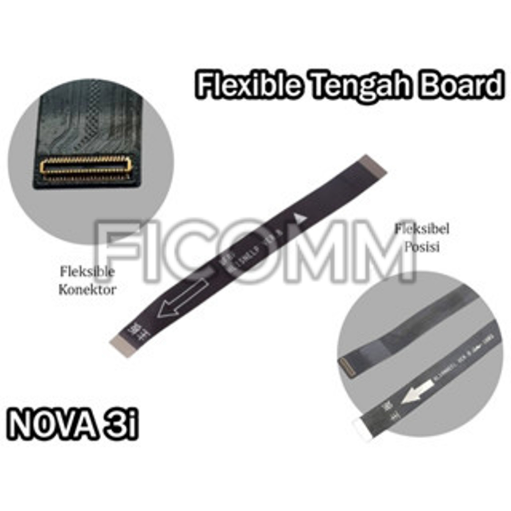 Huawei Nova 3i Flexible Tengah Board Connector
