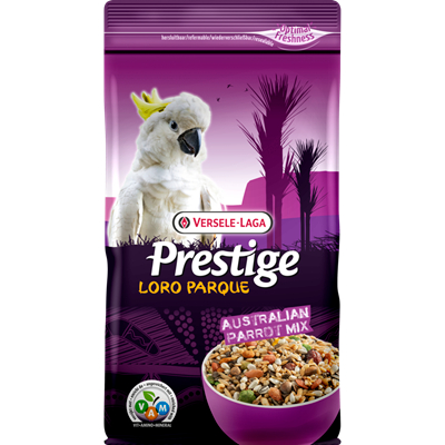 PRESTIGE AUSTRALIAN PARROT MIX VERSELE LAGA 1 KG MAKANAN PARROT