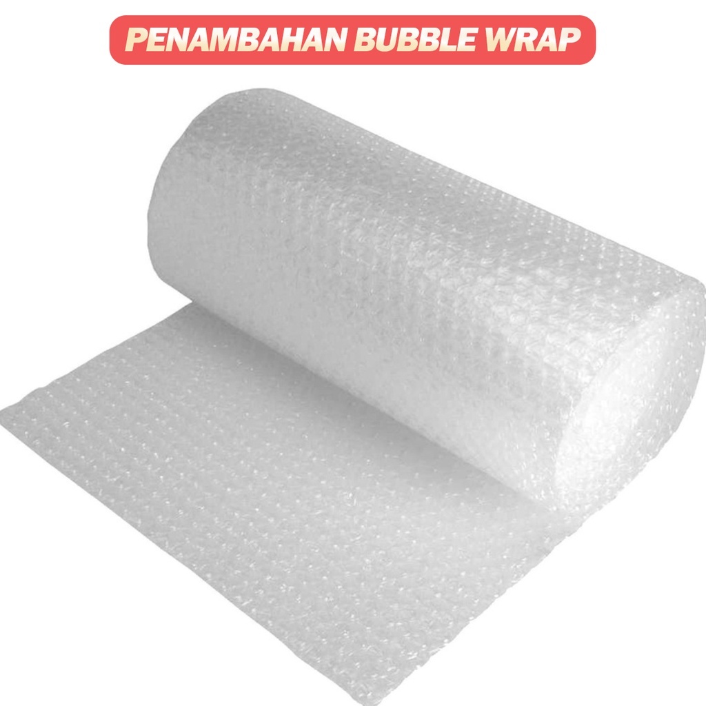 

Packing Ekstra Bubble Wrap / Kemasan Lebih Aman