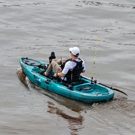 Pedal Kayak Mantasport Galley 1 Orang Perahu Gowes Fishing Kayak Wisata Air