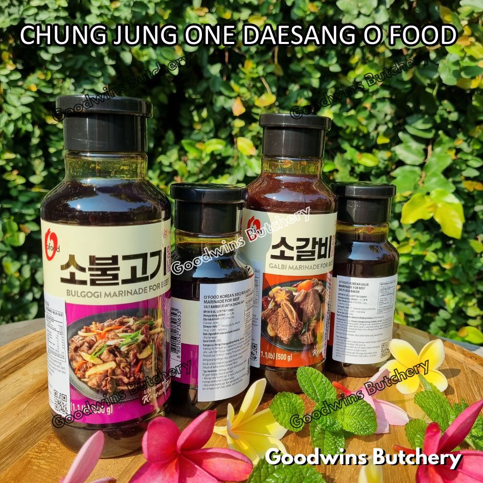 

Daesang SAUS BULGOGI GALBI KALBI PEDAS SPICY BBQ KATSU Chung Jung One Korea