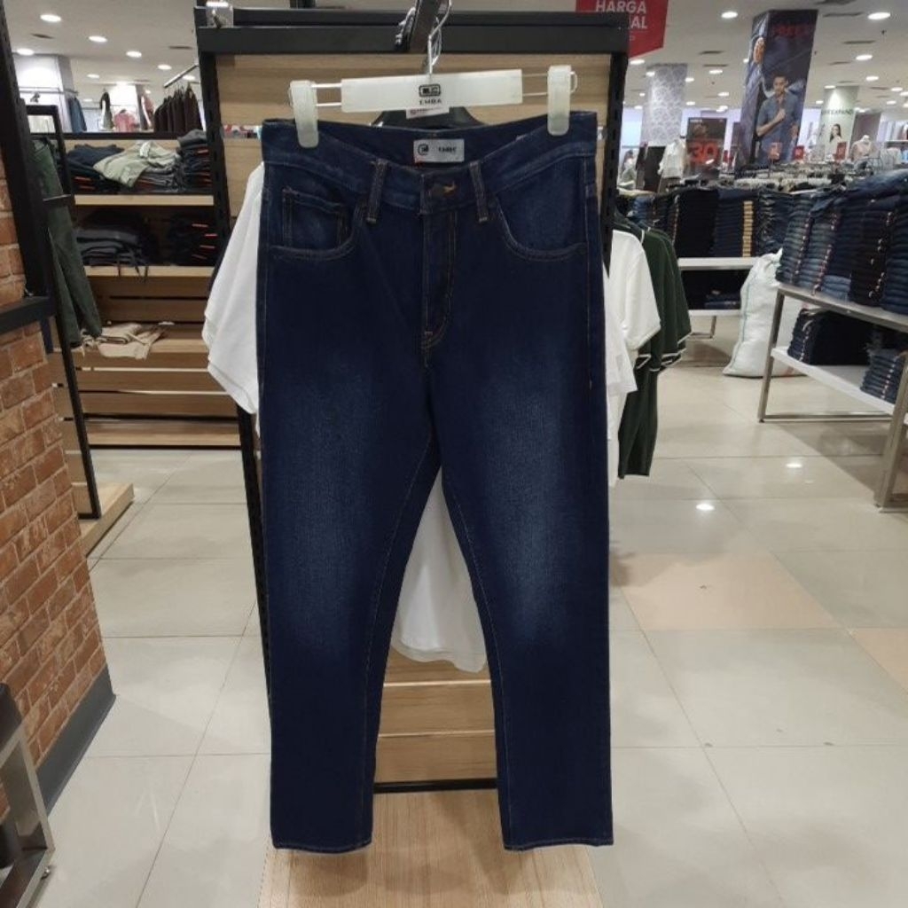 EMBA JEANS CELANA DENIM PANJANG PRIA REGULAR FIT ORIGINAL MATAHARI