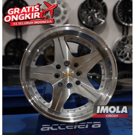 Velg mobil Variasi Ring 15 HSR ANAMBAS untuk Avanza Xenia Vios Sigra Agya Calya Citry Yaris Starlet 
