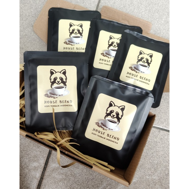

Indonesia Koepi House Blend Robusta Arabika - Coffee Drip Sachet (Box #2)