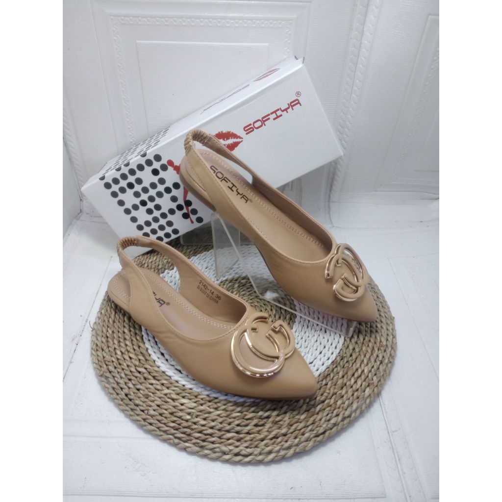 SEPATU FLAT IMPORT WANITA SOFIYA 2142-14