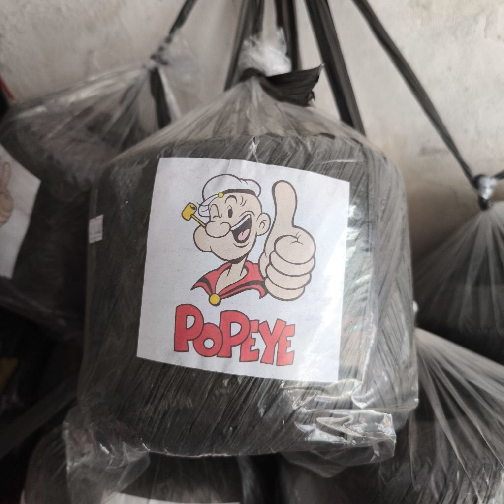 

Tali Rafia / Tali Hitam / Tali Besar | Merk POPEYE | Berat 1 Kg