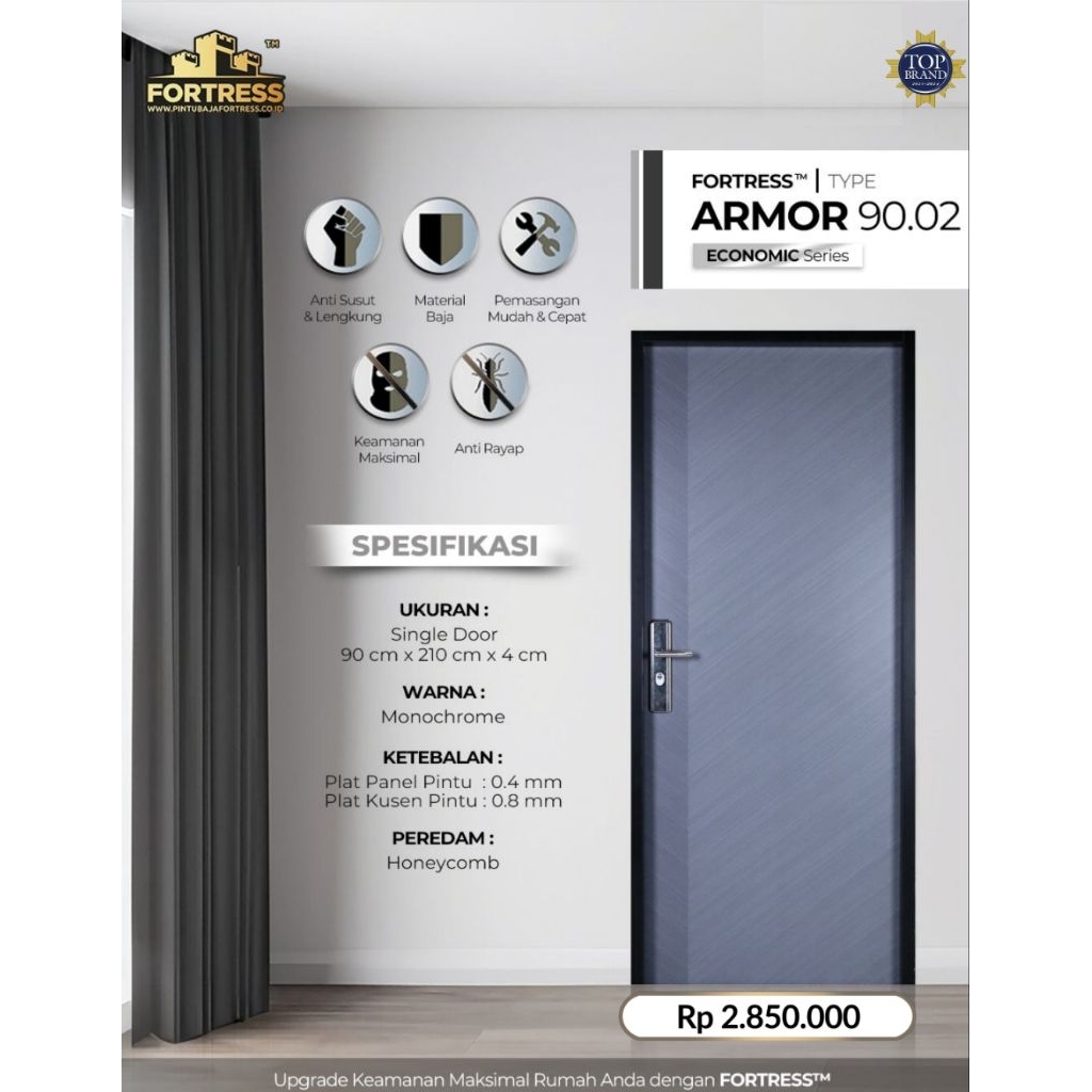 Pintu Baja FORTRESS ARMOR SERIES