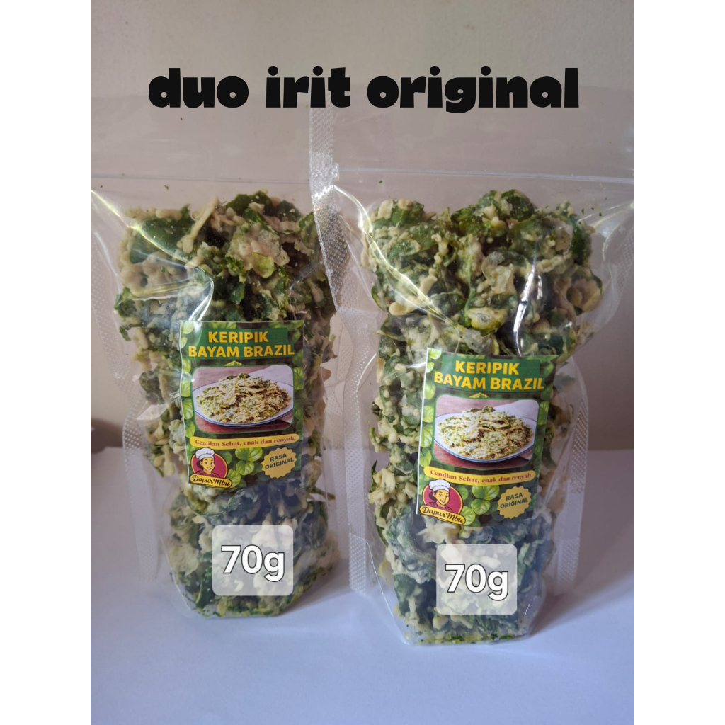

Duo & Combo - Keripik Bayam Brazil Crispy – Snack Sehat Gurih!