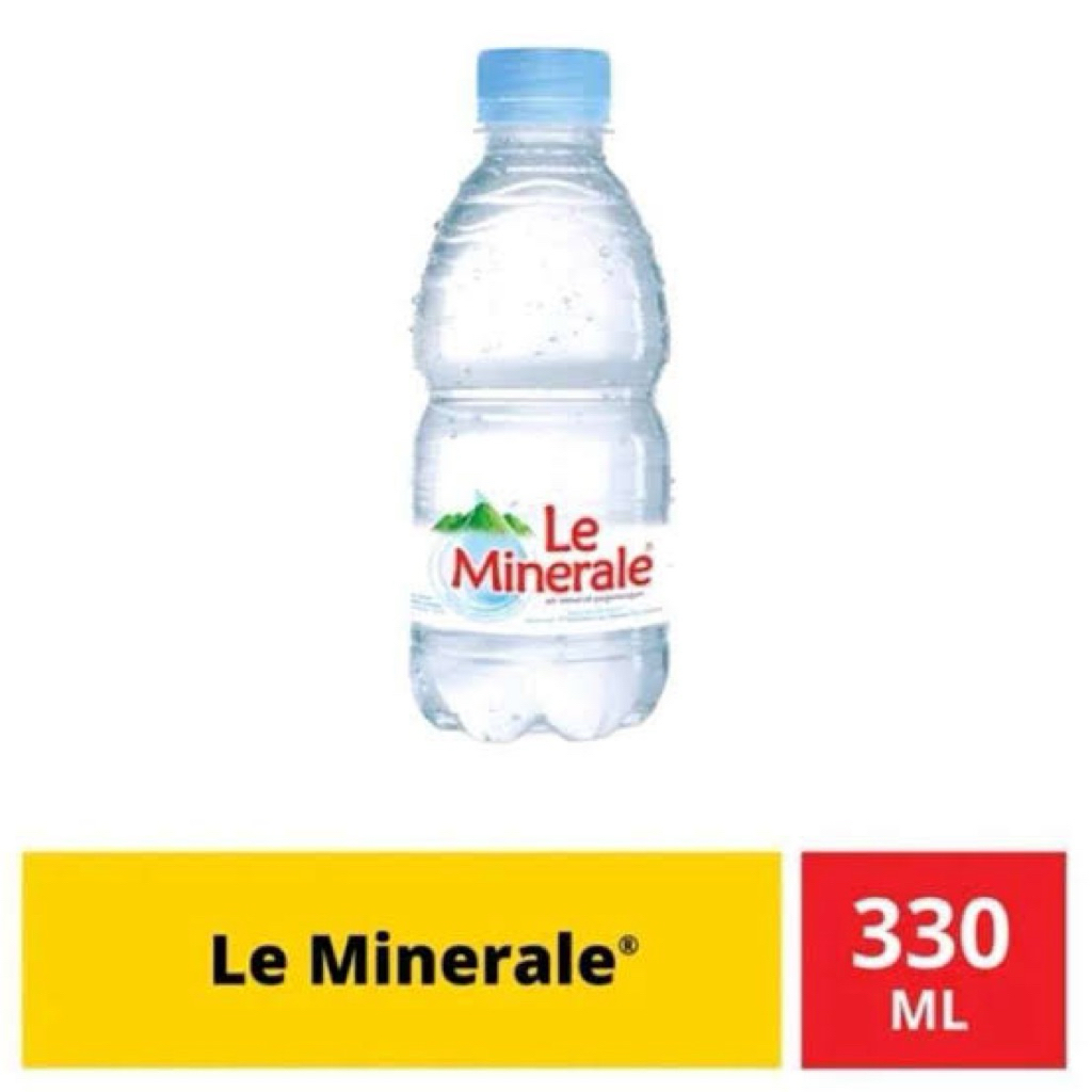 

LE MINERALE MINI 330 ML DUS ISI 24 BOTOL