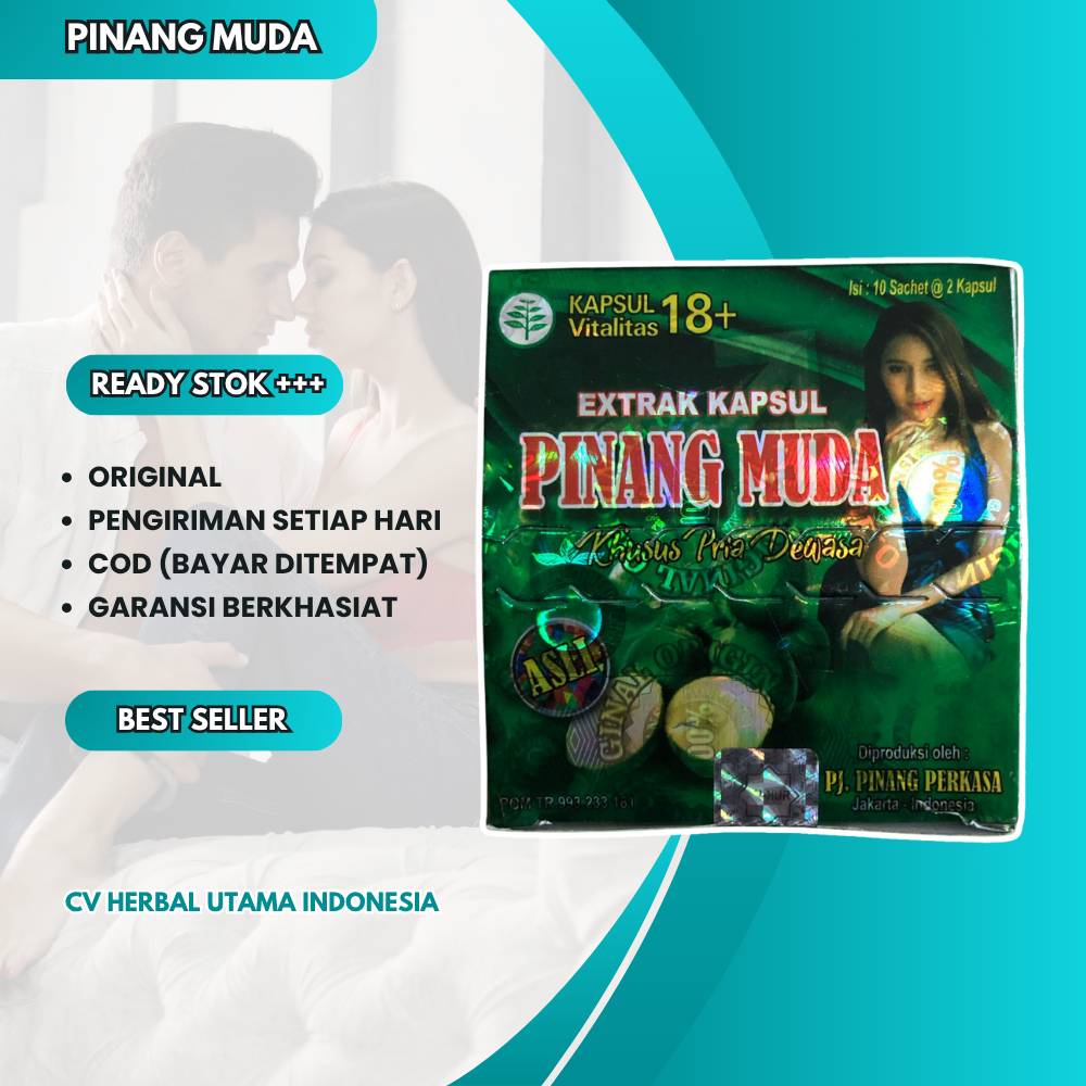 

KAPSUL CAP BUAH PINANG MUDA (KUAT TAHAN LAMA)