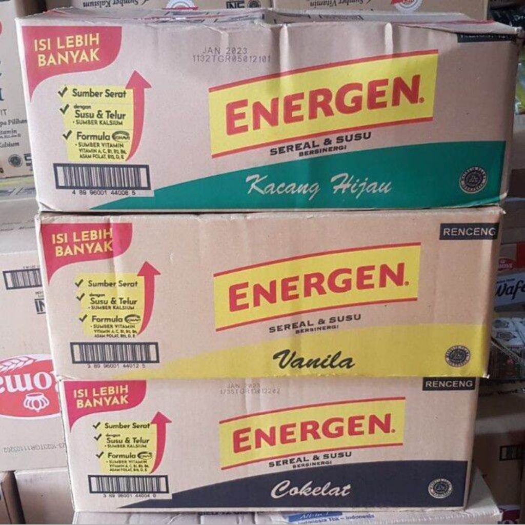 

Energen sereal kartonan 1 dus 16renceng exp 2026