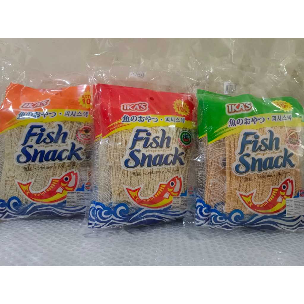 

Ikas Fish Snack Original 55gr | Snack Ikan Malaysia | Snack Lidi Ikan | IKA'S FISH SNACK