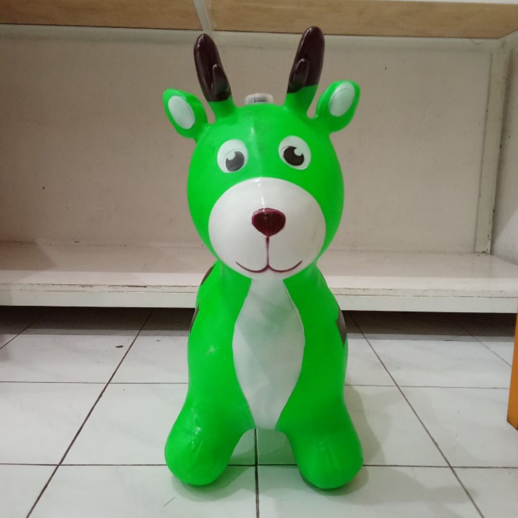 Mainan Jumping Animal Yippe Rusa Karet