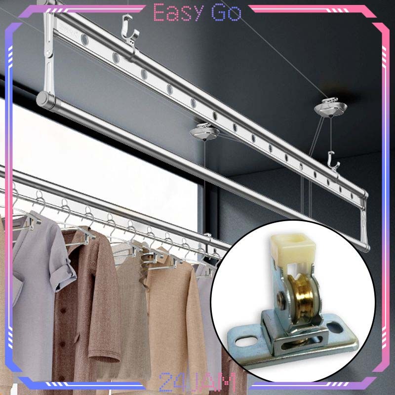 Katrol Jemuran Baju Universal Katrol Kerekan Jemuran Katrol Jemuran Lifting Pulley Kerekan Jemuran C