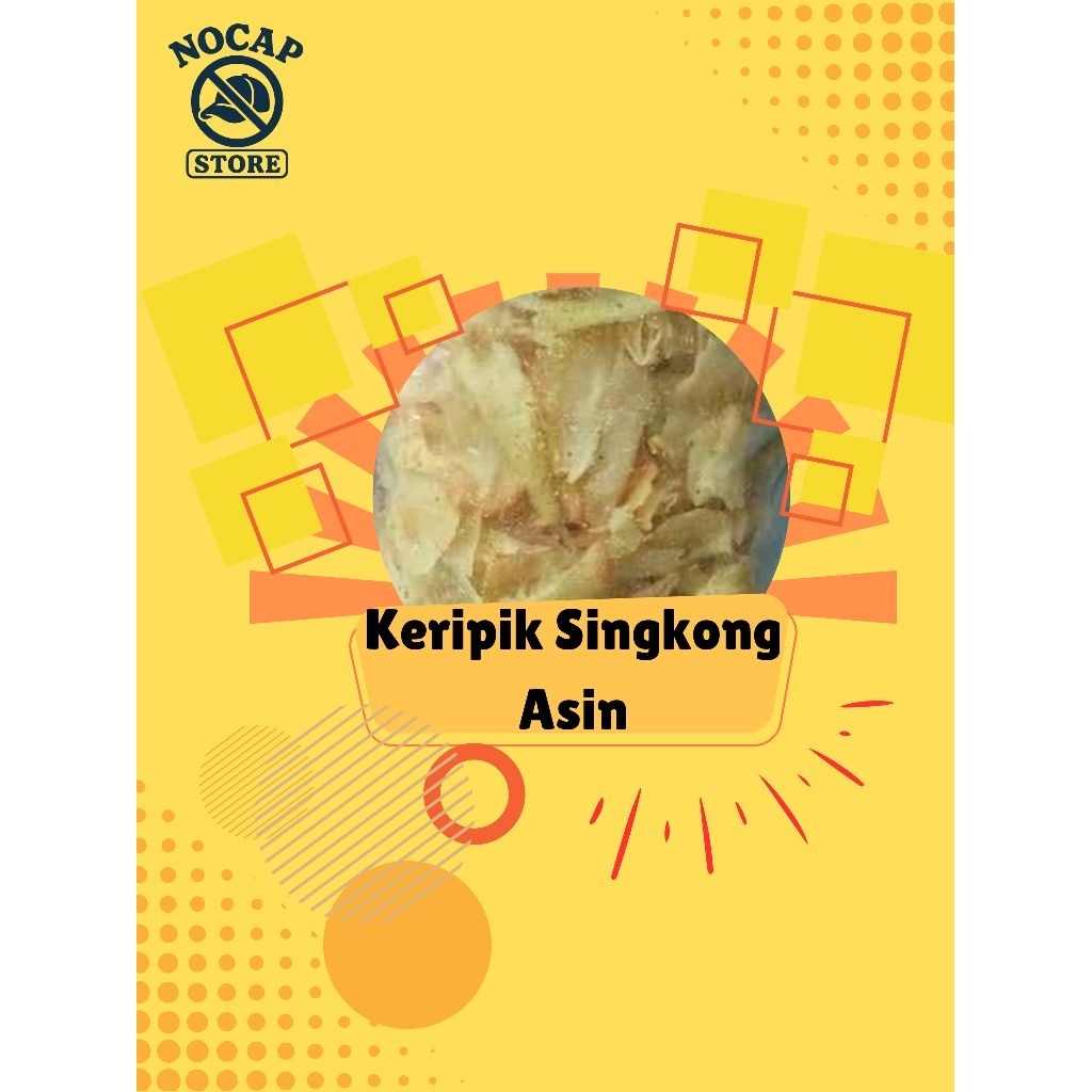 

Keripik singkong asin nyoii