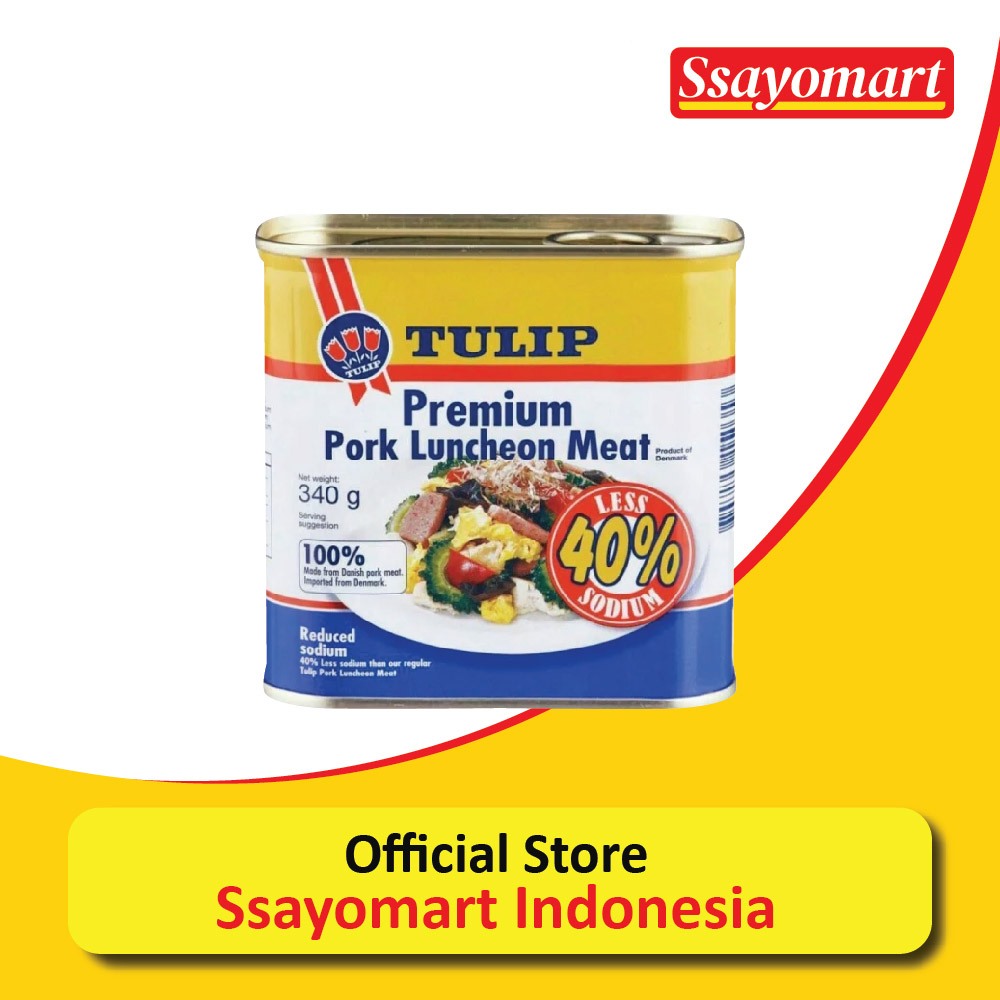 

Tulip Danish Pork Luncheon Meat (Daging Babi Matang) 340 Gr