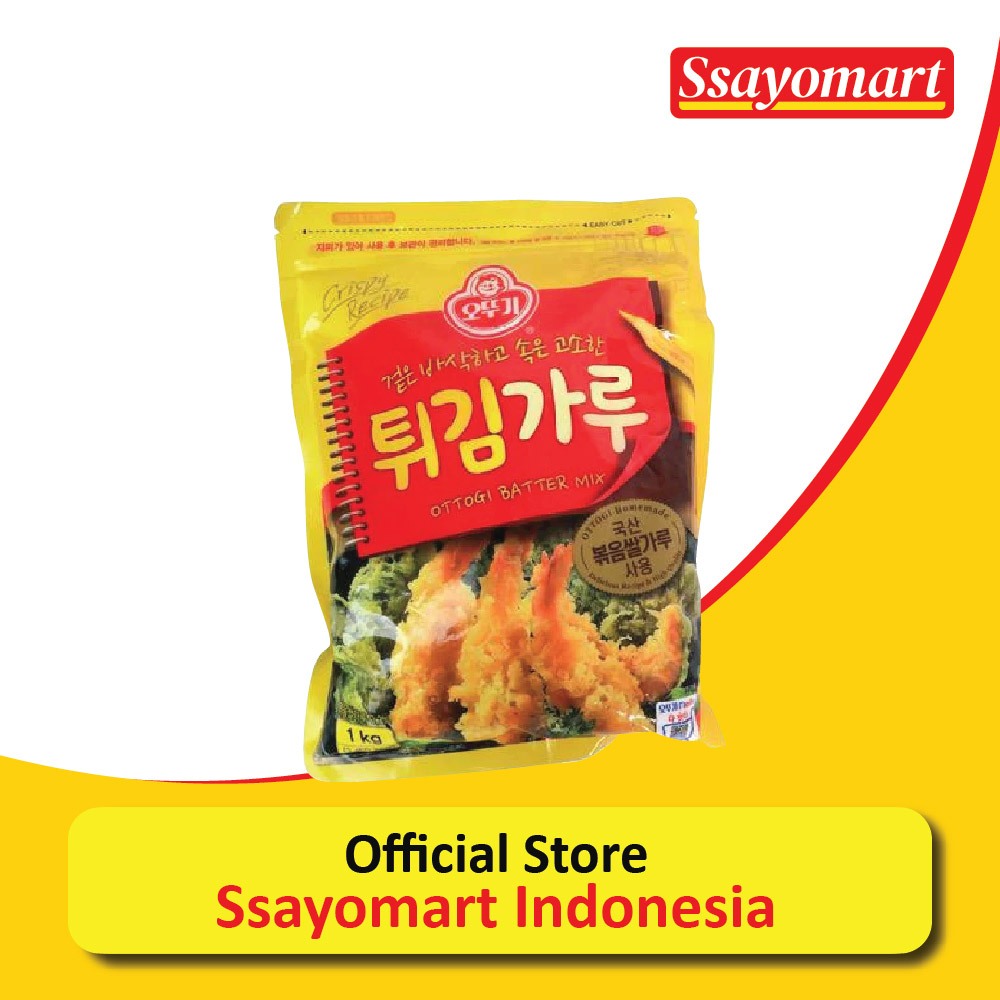 

Ottogi Korean Batter Frying Mix 1Kg / Tepung Bumbu 1Kg