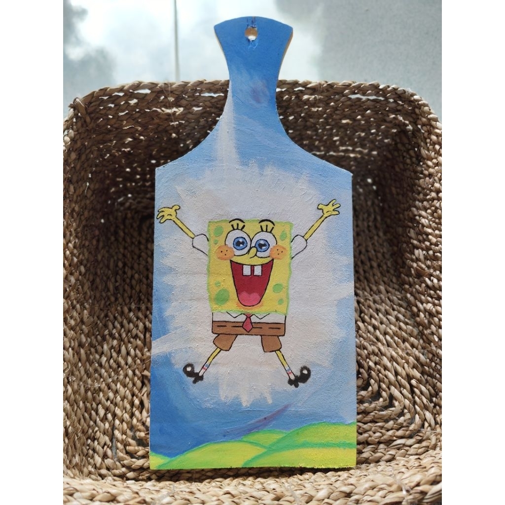 TELENAN LUKIS /HIASAN DINDING/SOUVENIR UNIK