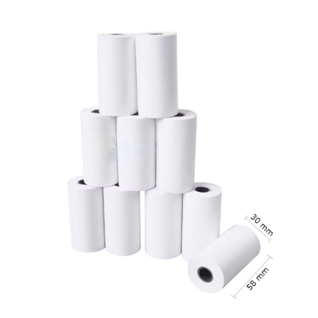 

Kertas Thermal Murah 58x30/cocok untuk semua printer thermal 58mm