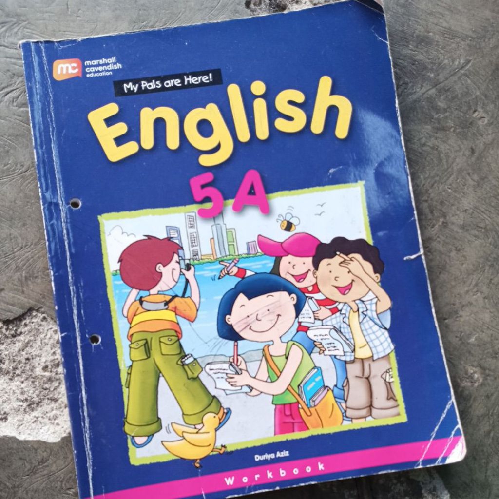 Buku English  my Pals are Here  English  5 A Work Book